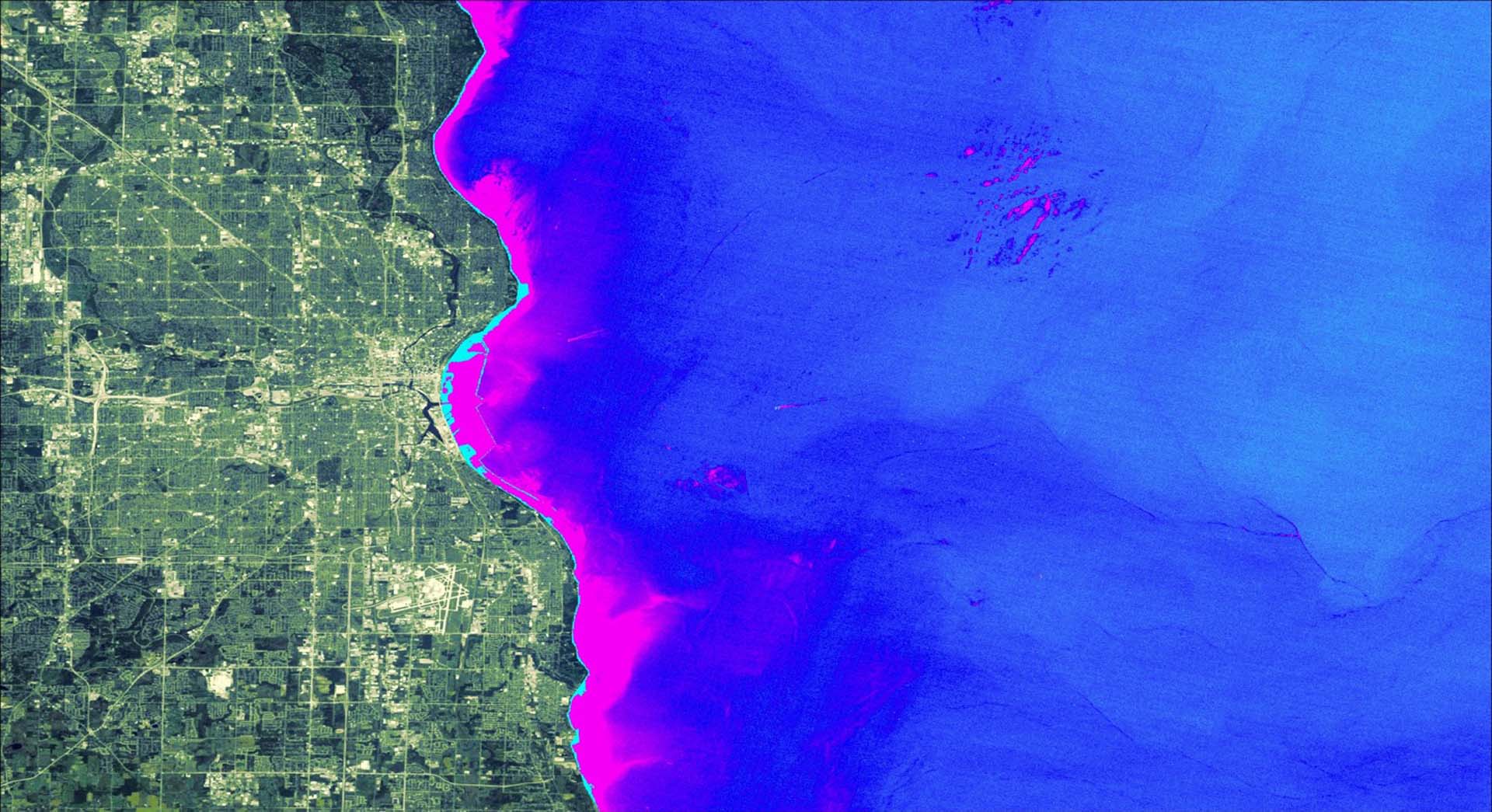 Utilizing NASA Earth Observations and Community Science to Detect and Map the Displacement of Cladophora along the Milwaukee County Shoreline